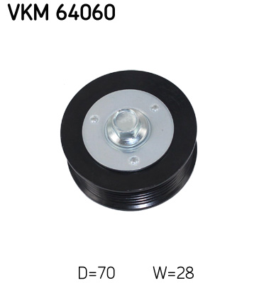Galoppino/Guidacinghia, Cinghia Poly-V - VKM 64060 SKF